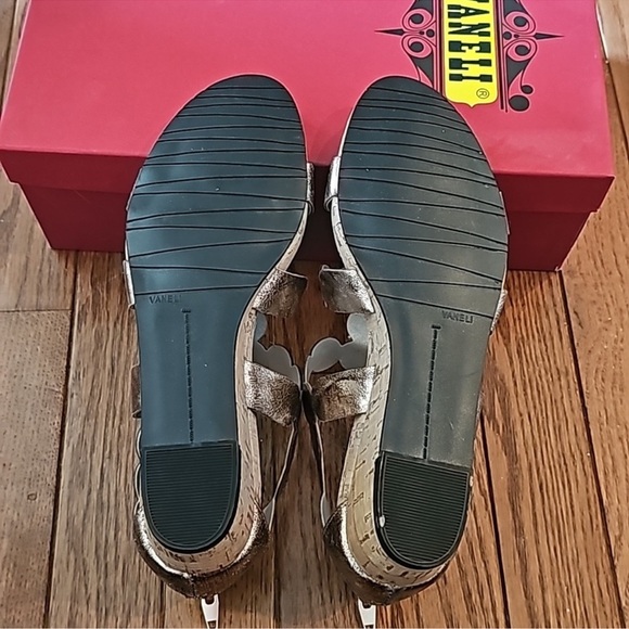 Vaneli Kelcie Palepit Gesakid Sandals Heel Wedges New in Box - Picture 7 of 9
